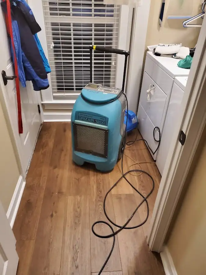 Commercial dehumidifier deployed for Flood Damage Cleanup in Bozeman
